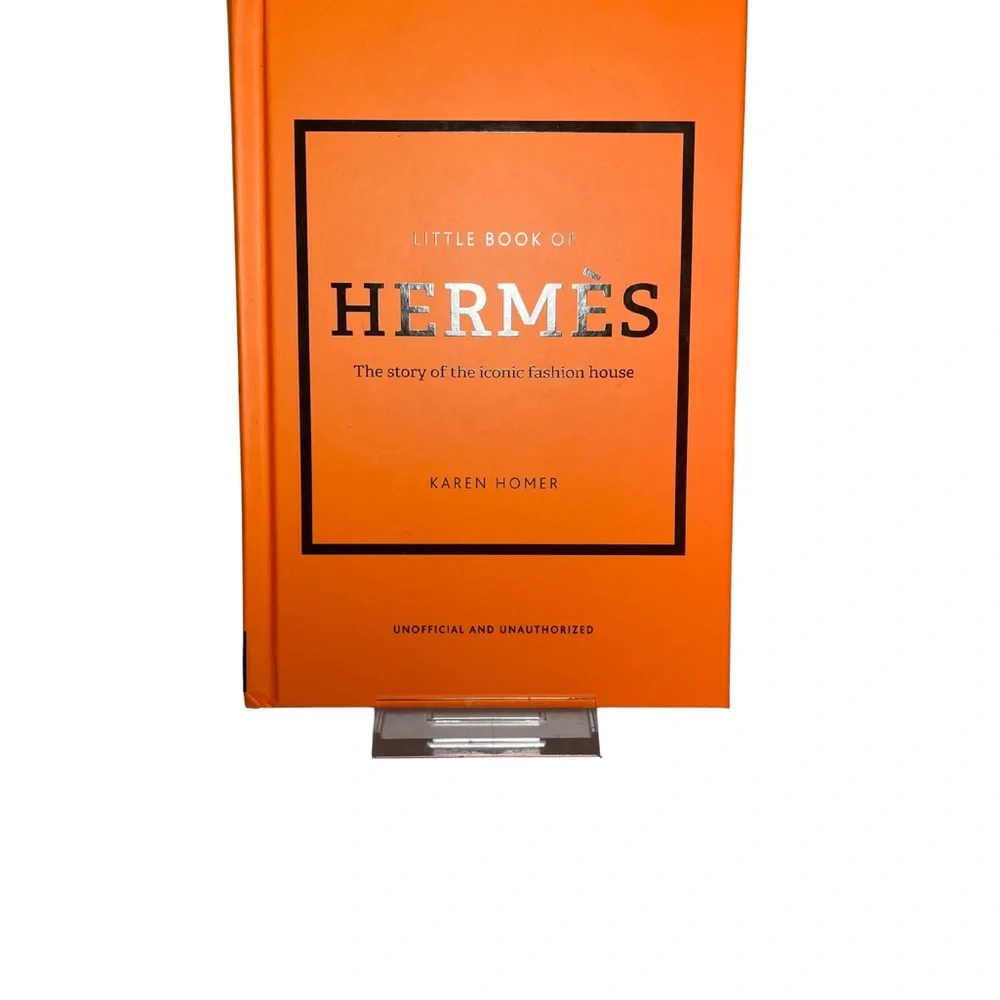 Hermes 4 Piece Bundle- Teal Key Holder, Book, Shopping Bag, Box